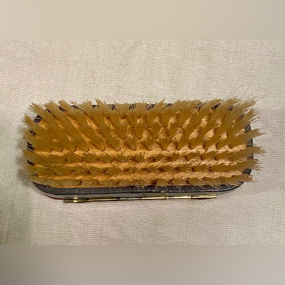 Vintage Leather Grooming Kit with gold tool / manicure kit made in Germany - Picture 14 of 14